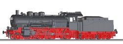 [Lokomotivy] → [Parní] → [BR 38] → 01615 E: černá s červeným pojezdem