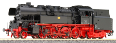 [Lokomotivy] → [Parní] → [BR 65] → 72081: parní lokomotiva černá s červeným pojezdem, kouřové plechy