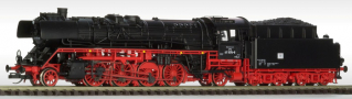 [Lokomotivy] → [Parní] → [BR 41] → 21018401: parní lokomotiva černá s červeným pojezdem a kouřovými plechy BR 41 Reko