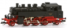 [Lokomotivy] → [Parní] → [BR 64] → 30150: parní lokomotiva černá s červeným pojezdem