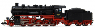 [Lokomotivy] → [Parní] → [BR 58] → HN9048S: parní lokomotiva černá s červeným pojezdem