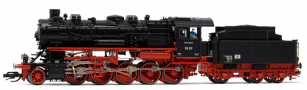 [Lokomotivy] → [Parní] → [BR 58] → HN9049S: parní lokomotiva černá s červeným pojezdem