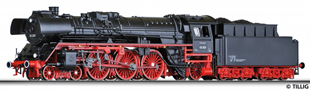 [Lokomotivy] → [Parní] → [BR 03] → 02145: černá s kouřovými plechy a s červeným pojezdem