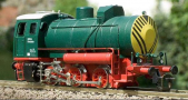 [Lokomotivy] → [Parn] → [Akumulan] → 92291: akumulan parn lokomotiva zelen s ervenm pojezdem „Meiningen Typ C“