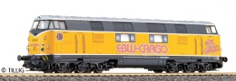 [Lokomotivy] → [Motorové] → [V 180 (BR 118)] → 02685: dieselová lokomotiva žlutá-šedá „EBW-CARGO“