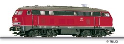 [Lokomotivy] → [Motorové] → [BR 218] → 92652: červená s šedou střechou a černým pojezdem