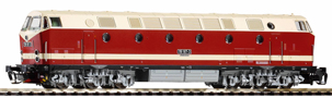 [Lokomotivy] → [Motorové] → [BR 119] → 47345: dieselová lokomotiva červená-slonová kost s proužkem