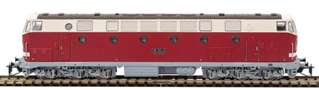 [Lokomotivy] → [Motorové] → [BR 119] → 71438: dieselová lokomotiva v úsporném laku červená-slonová kost