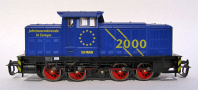 [Lokomotivy] → [Motorové] → [V 60] → TL-1046: modrá s černým rámem a znakem EU-2000
