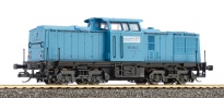 [Lokomotivy] → [Motorové] → [V 100] → 02595: modrá s černým pojezdem ″Dampflokwerk Meiningen″ (DLW)