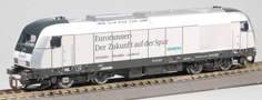 [Lokomotivy] → [Motorové] → [ER 20 Herkules] → 32040: dieselová lokomotiva stříbrná, tmavě šedý rám a pojezd