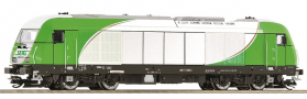 [Lokomotivy] → [Motorov] → [ER 20 Herkules] → 5190001: dieselov lokomotiva zelen-bl, ed rm a pojezd