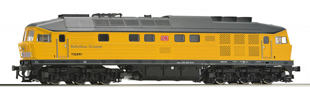 [Lokomotivy] → [Motorové] → [BR 132] → 36283: dieselová lokomotiva žlutá do pracovního vlaku