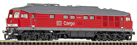 [Lokomotivy] → [Motorové] → [BR 132] → 36202: dieselová lokomotiva červená s šedou střechou, šedým rámem a černým pojezdem