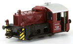 [Lokomotivy] → [Motorové] → [BR 323] → HN9052: dieselová lokomotiva červená, otevřená budka strojvedoucího