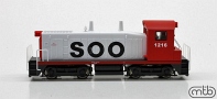 [Lokomotivy] → [Motorové] → [SW 1200] → TT1200-SOO: červená-bílá s černým pojezdem