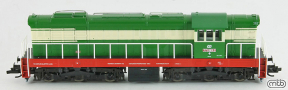[Lokomotivy] → [Motorové] → [T669.0 (770)] → CD-771-069: dieselová lokomotiva zelaná-slonová kost, červený rám