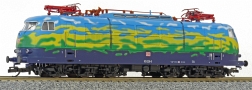 [Lokomotivy] → [Elektrické] → [BR 103] → 500900 E: elektrická lokomotiva v barevném schematu „Touristikzug“