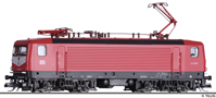 [Lokomotivy] → [Elektrické] → [BR 143] → 02365: elektrická lokomotiva červená s hnědým rámem a pojezdem