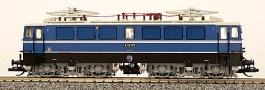 [Lokomotivy] → [Elektrické] → [BR 242] → 500450: modrá-bílá s černým rámem a šedým pojezdem, veletržní nátěr