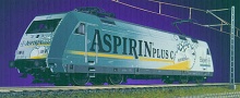 [Lokomotivy] → [Elektrické] → [BR 101] → 02301: s reklamním potiskem ″Aspirin Plus C″