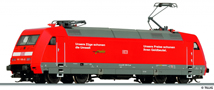[Lokomotivy] → [Elektrické] → [BR 101] → 02314: červená s tmavěšedým rámem ″Unsere Preise...″