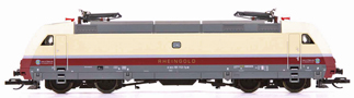[Lokomotivy] → [Elektrické] → [BR 101] → 501719: elektrická lokomotiva červená-slonová kost „Rheingold“