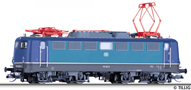 [Lokomotivy] → [Elektrické] → [BR 140] → 04399 E: elektrická lokomotiva v odstínech modré, černý rám a pojezd