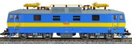 [Lokomotivy] → [Elektrické] → [BR 180/BR 230] → 32915: elektrická lokomotiva modrá se žlutým pásem, šedá střecha