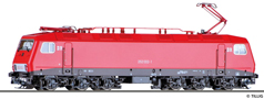 [Lokomotivy] → [Elektrické] → [BR 252/BR 156] → 501891: elektrická lokomotiva červená s černým rámem a pojezdem