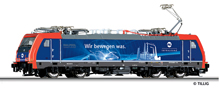 [Lokomotivy] → [Elektrické] → [BR 186] → 501323: elektická lokomotiva červená-modrá „Infraleuna“
