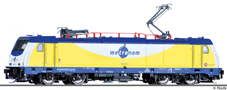 [Lokomotivy] → [Elektrické] → [BR 186] → 04923: elektrická lokomotiva v barevném schematu „metronom“