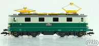 [Lokomotivy] → [Elektrické] → [E499.1/E469.1] → TT141-045: elektrická lokomotiva zelená-slonová kost, šedá střecha, žlutý výstražný pruh