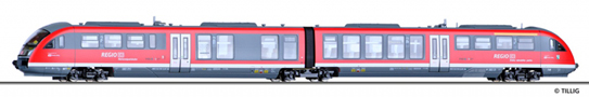 [Lokomotivy] → [Motorové vozy a jednotky] → [BR 642 Desiro] → 02881: v barevném schematu „Nationalparkbahn“