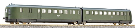 [Lokomotivy] → [Motorové vozy a jednotky] → [SVT 137] → 96185: zelená s šedou střechou a tmavým pojezdem