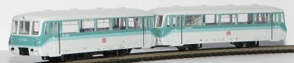 [Lokomotivy] → [Motorové vozy a jednotky] → [BR 172] → 772: dvoudílná jednotka bílá-zelená LVT 772 a LVS 972
