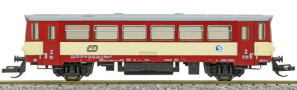 [Lokomotivy] → [Motorové vozy a jednotky] → [M152 (810)] → : přípojný vůz červený-slonová kost s šedou střechou