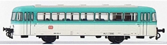 [Lokomotivy] → [Motorové vozy a jednotky] → [VT 98 (BR 798)] → 52023270: přívěsný vůz tyrkysový-bílý