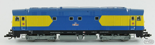 [Lokomotivy] → [Ostatní] → CSD-T499-0001: dieselová lokomotiva modrá-žlutá „Kyklop“