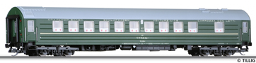 [Osobní vozy] → [Rychlíkové] → [typ Y] → 16700: zelený s šedou střechou lůžkový pro dálkové vlaky