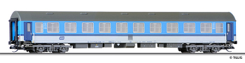 [Osobní vozy] → [Rychlíkové] → [typ Y] → 16646: v modrobílém barevném schematu ″Najbrt″ 2. tř.