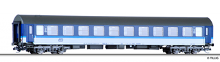 [Osobní vozy] → [Rychlíkové] → [typ Y] → 16663: modrý-bílý v barevném chematu „Najbrt“ 2. tř.