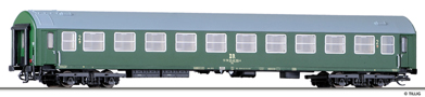 [Osobní vozy] → [Rychlíkové] → [typ Y] → 16672: zelený s šedou střechou 2. tř.