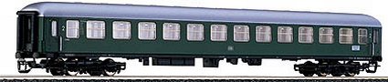 [Osobní vozy] → [Rychlíkové] → [typ m] → 13671: zelený s šedou střechou 2. tř. B4üme