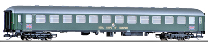 [Osobní vozy] → [Rychlíkové] → [typ m] → 01761: rychlíkový vůz zelený s šedou střechou „USTC-Militärzug 2“