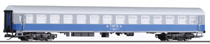 [Osobní vozy] → [Rychlíkové] → [typ m] → 01025 E: rychlíkový vůz modrý-šedý „Train Militaire Francais de Berlin“