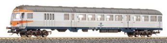 [Osobní vozy] → [Rychlíkové] → [typ Silberling] → 13840: stříbrný s modrým rámem řídící Bdnrzf 740