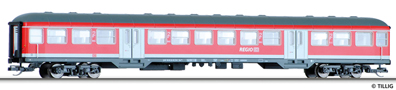 [Osobní vozy] → [Rychlíkové] → [typ Silberling] → 13866: červený s šedou střechou 2. tř.