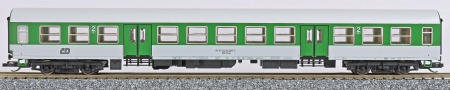 [Osobní vozy] → [Rychlíkové] → [typ Halberstadt] → 500157: zelený-bílý 2. tř. Bdmtee