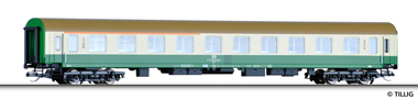 [Osobní vozy] → [Rychlíkové] → [typ Halberstadt] → 501410: rachlíkový vůz zelený-slonová kost s olivovou střechou 1./2.tř.